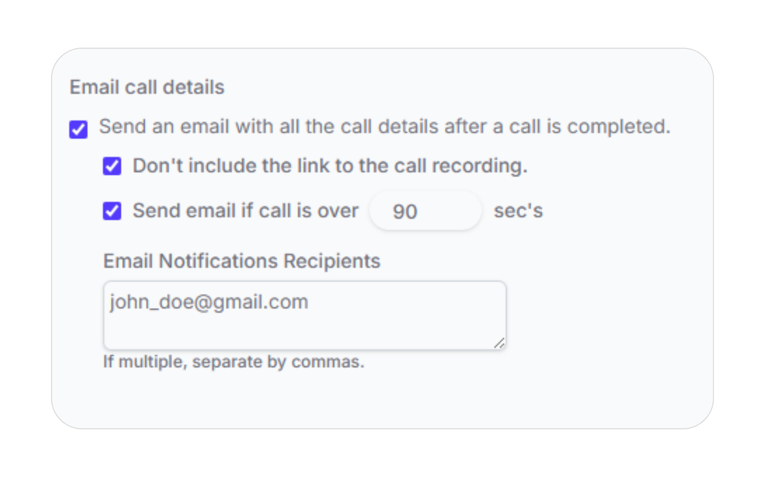 Email Notifications & Automations